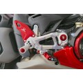 CNC Racing PRAMAC RACING LIMITED EDITION Adjustable Rearset for the Ducati Panigale V4 / S (2025+) CNC Racing PRAMAC RACING LIMITED EDITION Adjustable Rearset for the Ducati Panigale V4 / S (2025+)